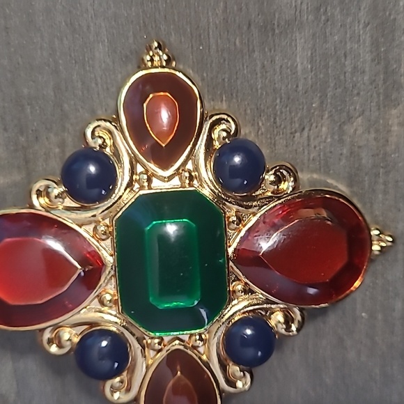 Vintage Jay Strongwater Scarf Pendant - Picture 4 of 4